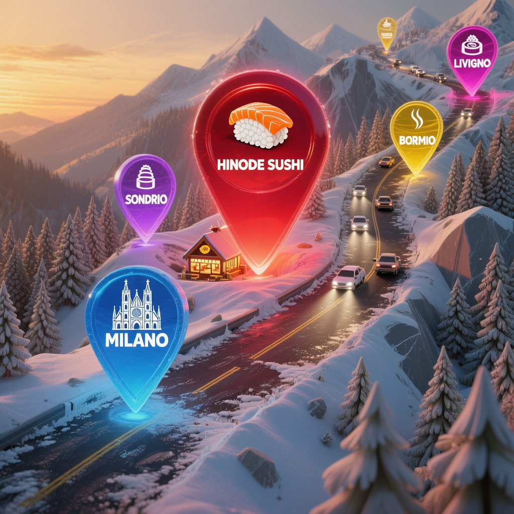 Mappa Hinode Bianzone Valtellina