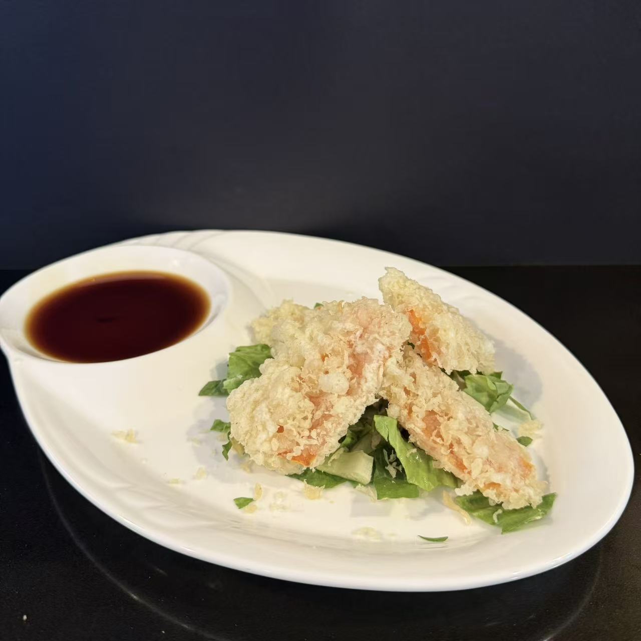 Tempura di patate dolci